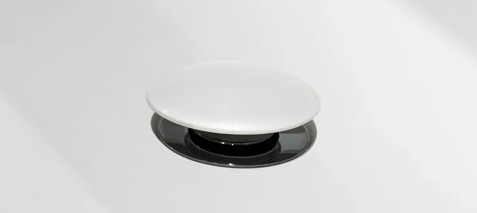 Válvula click piedra acrílica